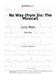 undefined Lucy Moss, Toby Marlow - No Way (from Six: The Musical)