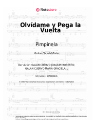 Noten, Akkorde Pimpinela - Olvídame y Pega la Vuelta