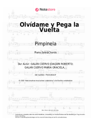 Noten, Akkorde Pimpinela - Olvídame y Pega la Vuelta