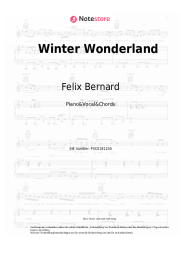 undefined Felix Bernard - Winter Wonderland