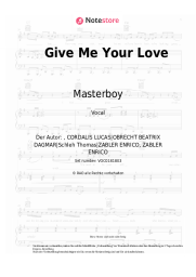 undefined Masterboy - Give Me Your Love