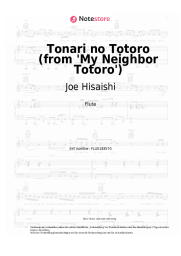 Noten, Akkorde Joe Hisaishi, Azumi Inoue - Tonari no Totoro (from 'My Neighbor Totoro')