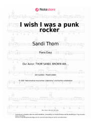 undefined Sandi Thom - I wish I was a punk rocker