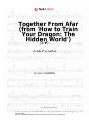 Noten, Akkorde Jónsi - Together From Afar (from 'How to Train Your Dragon: The Hidden World')