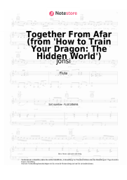 Noten, Akkorde Jónsi - Together From Afar (from 'How to Train Your Dragon: The Hidden World')