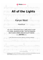 undefined Kanye West, Rihanna, Kid Cudi - All of the Lights