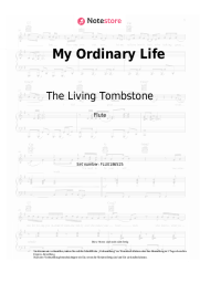 Noten, Akkorde The Living Tombstone - My Ordinary Life