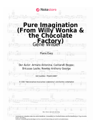 Noten, Akkorde Gene Wilder - Pure Imagination (From Willy Wonka & the Chocolate Factory)