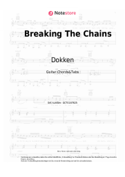 undefined Dokken - Breaking The Chains
