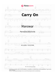 undefined Manowar - Carry On
