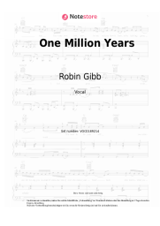 undefined Robin Gibb - One Million Years