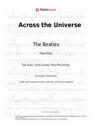 undefined The Beatles - Across the Universe