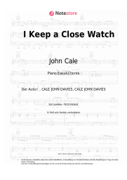 undefined John Cale - I Keep a Close Watch