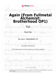 undefined Yui - Again (From Fullmetal Alchemist: Brotherhood OP1)