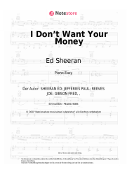 undefined Ed Sheeran, H.E.R. - I Don’t Want Your Money