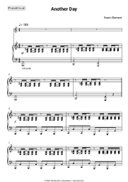 Noten, Akkorde Basic Element - Another Day
