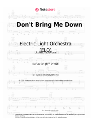 undefined Electric Light Orchestra (ELO) - Don't Bring Me Down