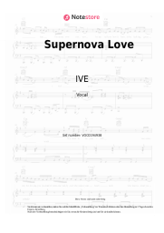 undefined IVE, David Guetta - Supernova Love