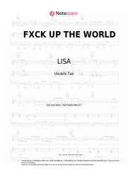 undefined LISA - FXCK UP THE WORLD