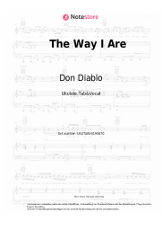 undefined Don Diablo - The Way I Are