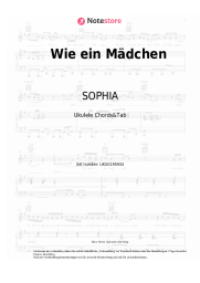 undefined SOPHIA - Wie ein Mädchen