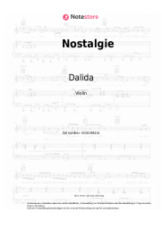 undefined Dalida - Nostalgie