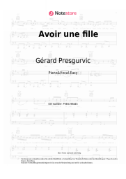 undefined Gérard Presgurvic - Avoir une fille