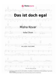 undefined Misha Kovar - Das ist doch egal