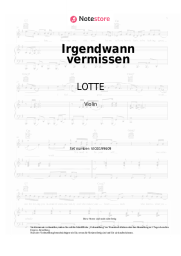 undefined LOTTE - Irgendwann vermissen