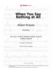 undefined Alison Krauss - When You Say Nothing at All