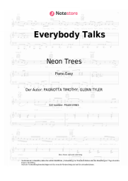 undefined Neon Trees - Everybody Talks
