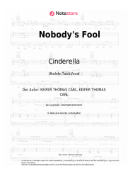 undefined Cinderella - Nobody's Fool