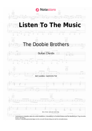 Noten, Akkorde The Doobie Brothers - Listen To The Music