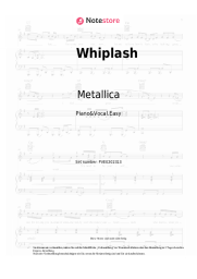 undefined Metallica - Whiplash