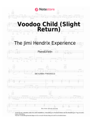Noten, Akkorde The Jimi Hendrix Experience - Voodoo Child (Slight Return)