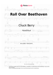 Noten, Akkorde Chuck Berry - Roll Over Beethoven