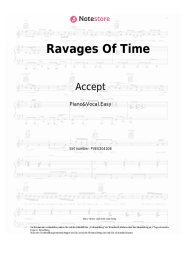 undefined Accept - Ravages Of Time