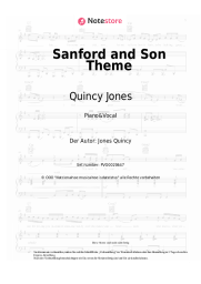 Noten, Akkorde Quincy Jones - Sanford and Son Theme