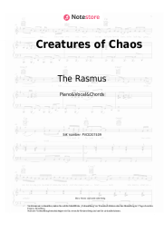 undefined The Rasmus - Creatures of Chaos