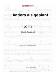 undefined LOTTE - Anders als geplant