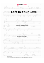 undefined Loi - Left In Your Love