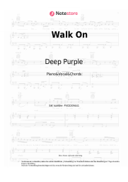 undefined Deep Purple - Walk On