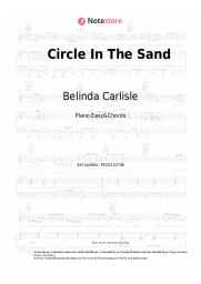 Noten, Akkorde Belinda Carlisle - Circle In The Sand
