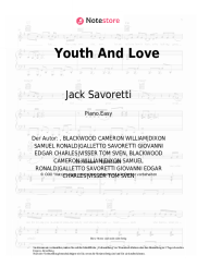 Noten, Akkorde Jack Savoretti, MIKA - Youth And Love