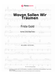 undefined Frida Gold - Wovon Sollen Wir Träumen