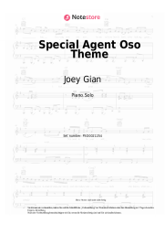 undefined Joey Gian - Special Agent Oso Theme