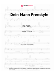 Noten, Akkorde benno! - Dein Mann Freestyle