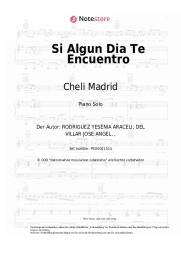 Noten, Akkorde Cheli Madrid, Ulices Chaidez - Si Algun Dia Te Encuentro
