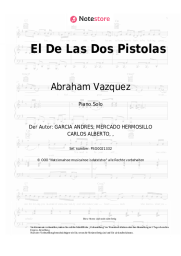 Noten, Akkorde Abraham Vazquez, T3R Elemento - El De Las Dos Pistolas