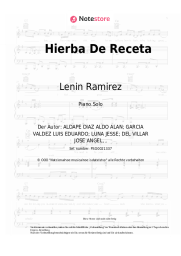 Noten, Akkorde Lenin Ramirez, T3R Elemento, Oscar Cortez - Hierba De Receta